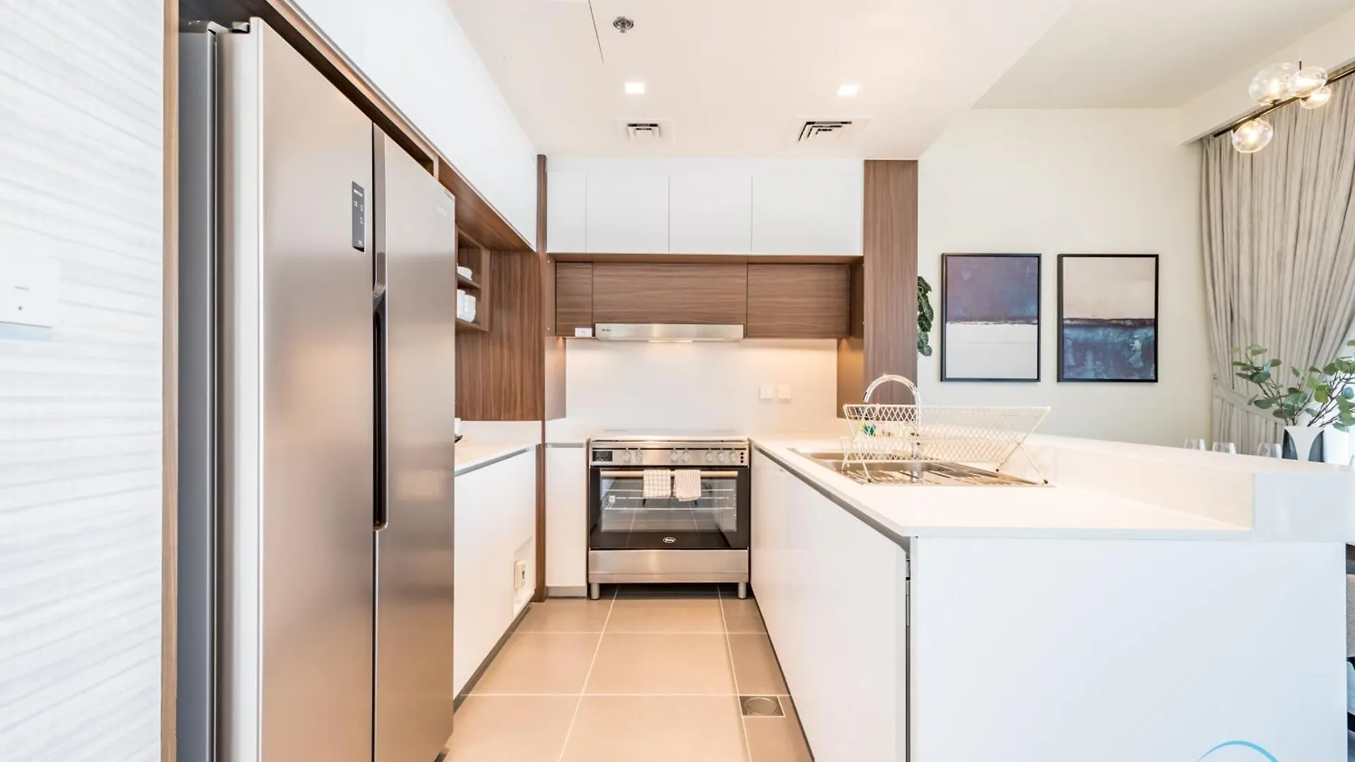 Lägenhet Stunning 3Br With Assistant Room In Creek Edge Tower 1, Dubai Creek Harbor By Deluxe Holiday Homes