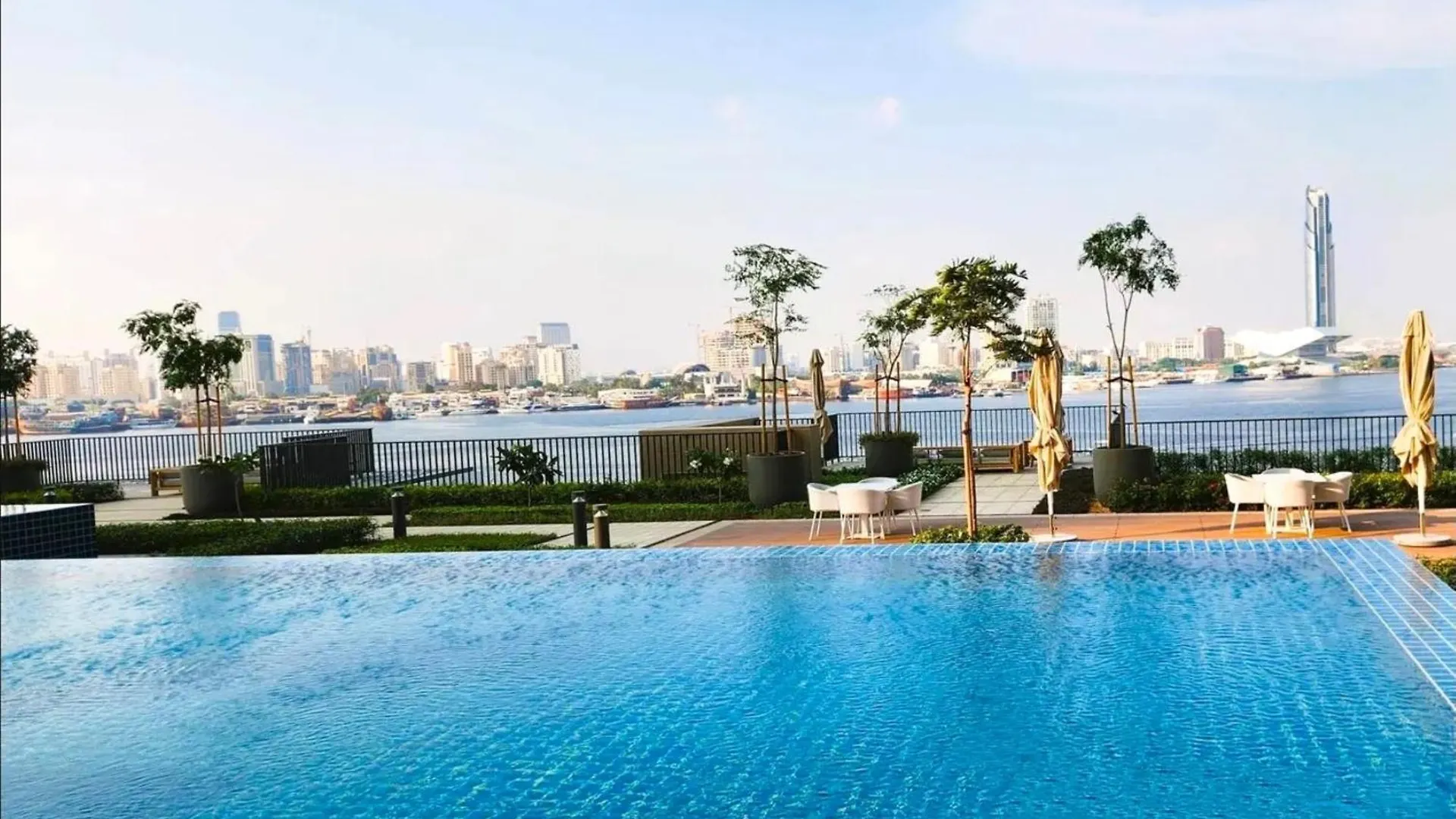 Stunning 3Br With Assistant Room In Creek Edge Tower 1, Dubai Creek Harbor By Deluxe Holiday Homes Lägenhet