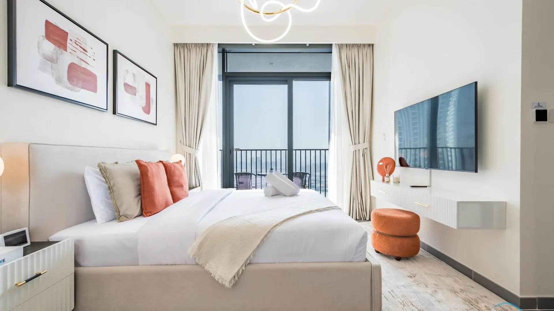 Stunning 3Br With Assistant Room In Creek Edge Tower 1, Dubai Creek Harbor By Deluxe Holiday Homes 0*,