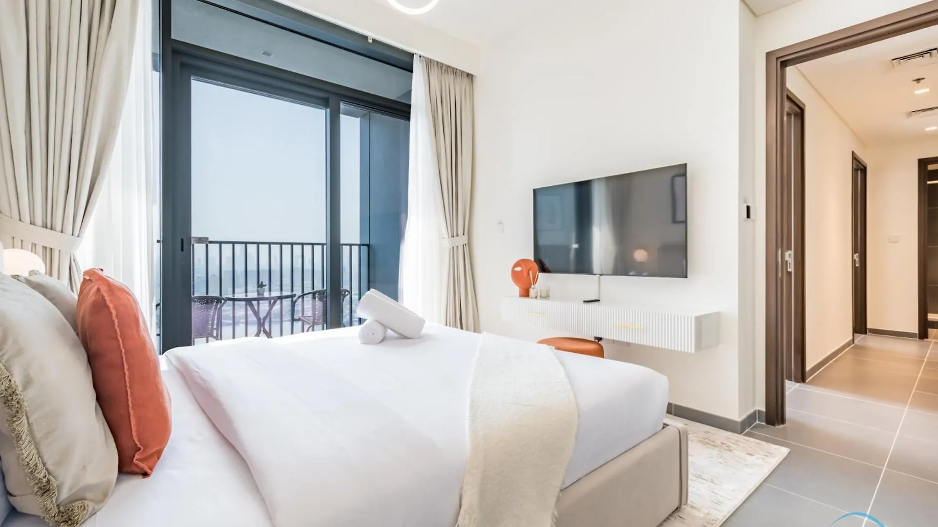 Stunning 3Br With Assistant Room In Creek Edge Tower 1, Dubai Creek Harbor By Deluxe Holiday Homes 0*,
