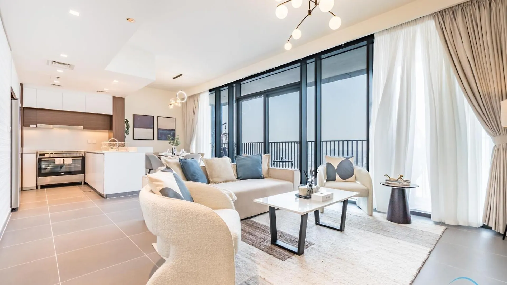 Stunning 3Br With Assistant Room In Creek Edge Tower 1, Dubai Creek Harbor By Deluxe Holiday Homes
