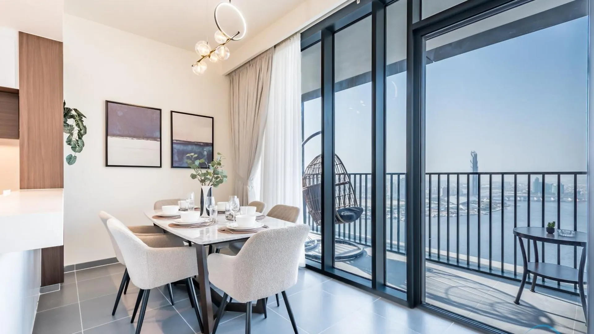 Stunning 3Br With Assistant Room In Creek Edge Tower 1, Dubai Creek Harbor By Deluxe Holiday Homes