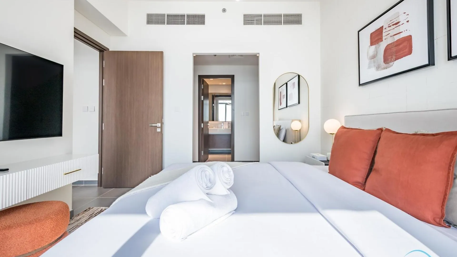 Stunning 3Br With Assistant Room In Creek Edge Tower 1, Dubai Creek Harbor By Deluxe Holiday Homes Apartment