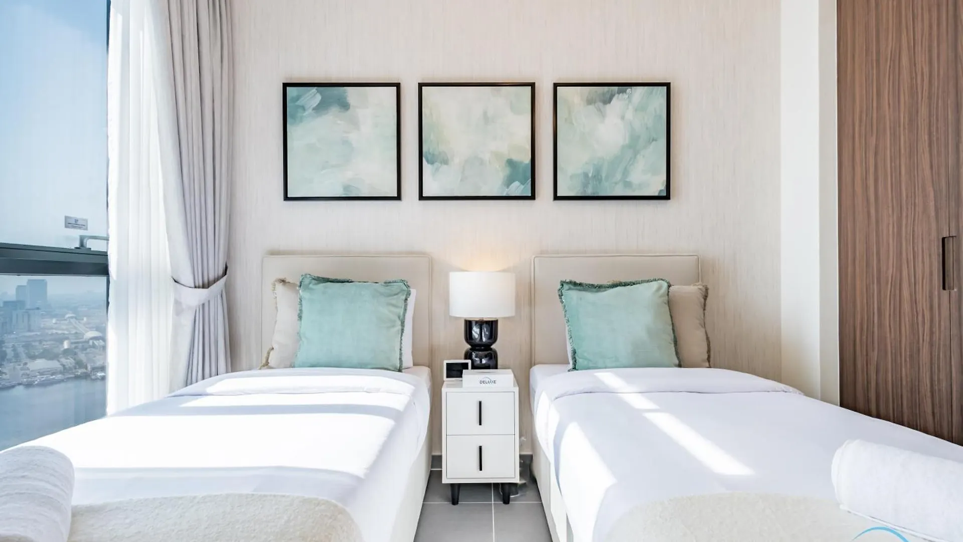 Apartment Stunning 3Br With Assistant Room In Creek Edge Tower 1, Dubai Creek Harbor By Deluxe Holiday Homes