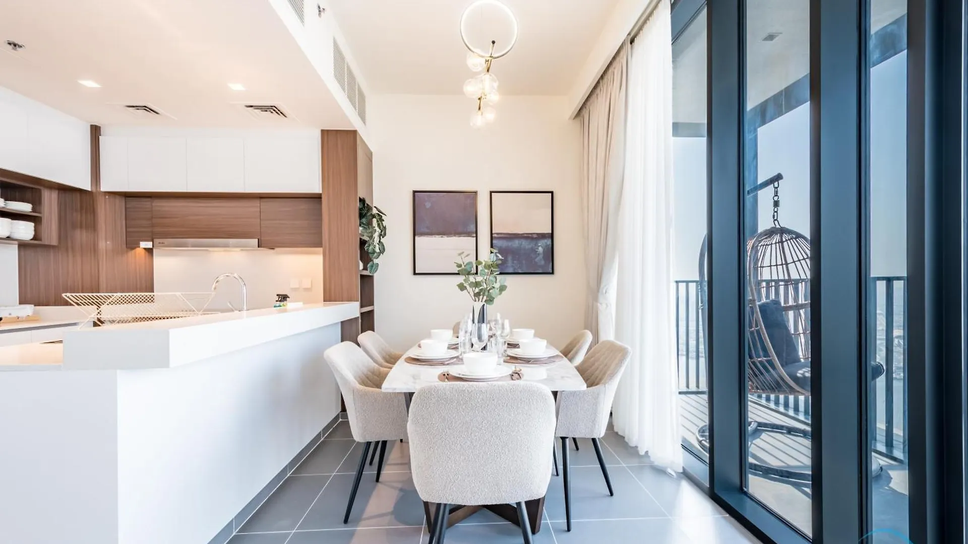 Stunning 3Br With Assistant Room In Creek Edge Tower 1, Dubai Creek Harbor By Deluxe Holiday Homes United Arab Emirates