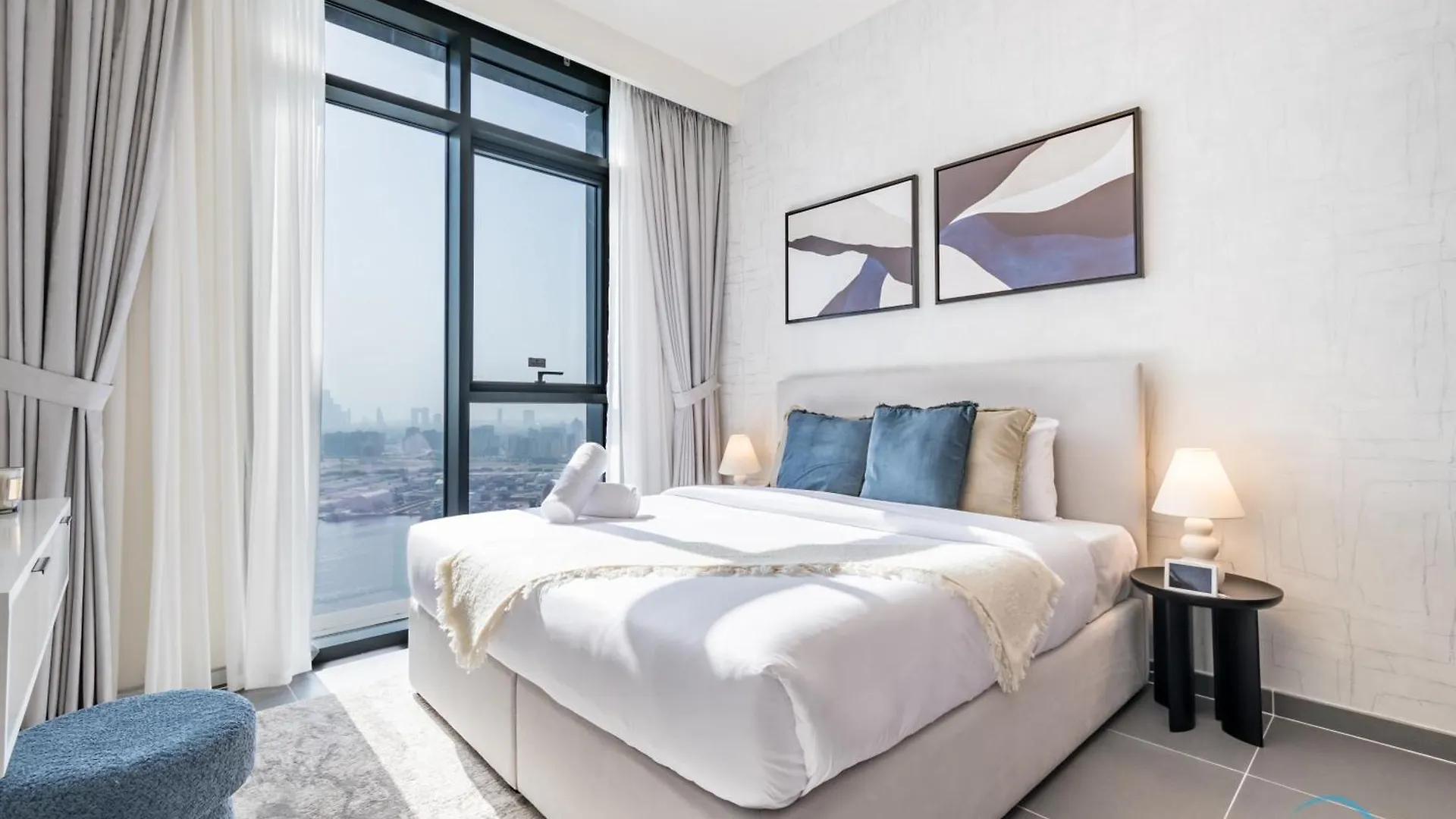 Apartment Stunning 3Br With Assistant Room In Creek Edge Tower 1, Dubai Creek Harbor By Deluxe Holiday Homes